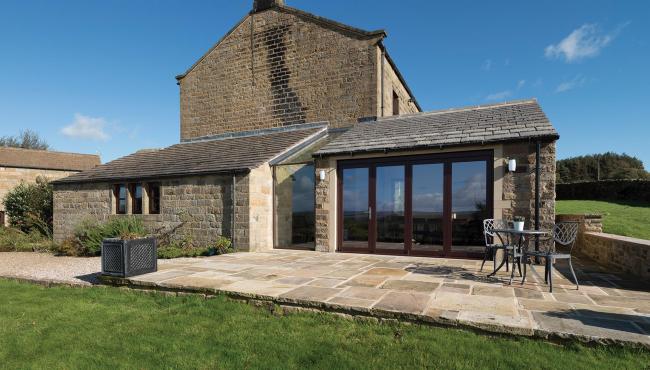 Centor bifold doors have created a seamless connection to the word outside in their new home extension