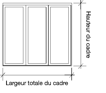 Cornless folding door diagram