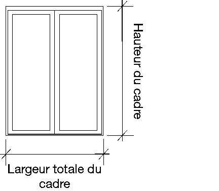 French door diagram