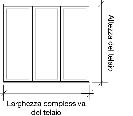 Cornless folding door diagram