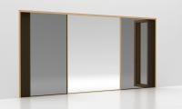 Screen and shade configurations for Centor Doors video