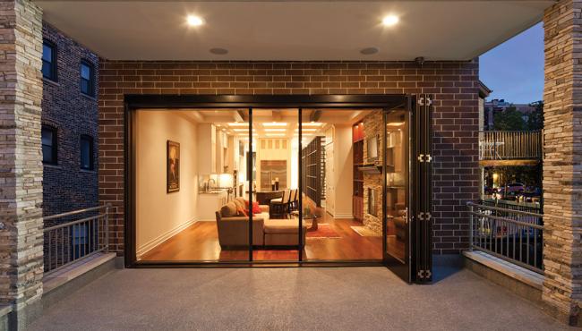 Centor External Bifold Door Hardware E223 3 Door Kit