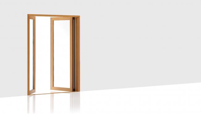 （特別価格）door 403 Integrated Double-swing Door | Centor