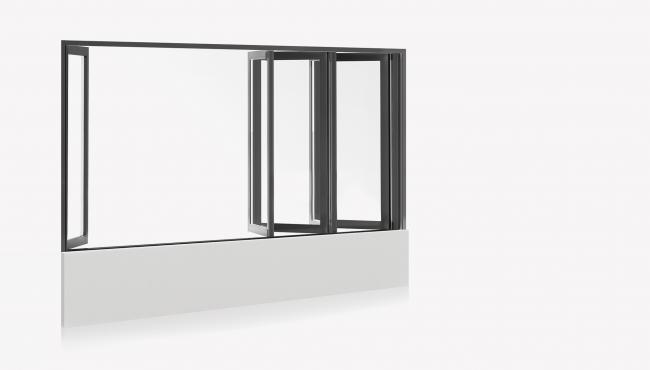 Centor 455 Integrated Folding Window